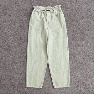 7 For All Mankind Womens Paperbag Jeans